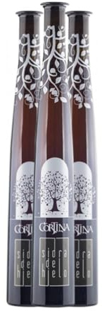Sidra Cortina. Sidra de Hielo Media Botella 37 cl (Caja de 3 Media Botella de 37 cl)
