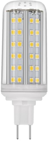 G8.5 LED Bulb 8 Watt Replace G8.5 Powerball Metal Halide Light Bulb, CDM-TC/CMH/HID/ T4.5 Light Bulbs Replacement, G8.5 Bi-Pin Base AC85-265V, 1 Pack(3000K Warm White)