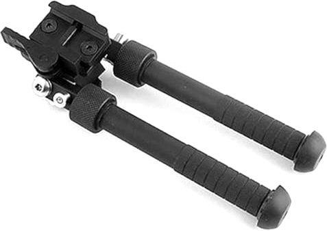 Bipod Einzigartige 360 ​​° rotierende verstellbare Höhenbi -Pods für Gewehre, schnell abnehmbare Faltbare tragbare Schießstöcke für die Stabilität der Jagdgewehre und Zielaufnahme