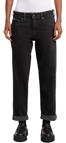 G-STAR Femme Jean Kate Boyfriend, Noir (washed black D15264-D931-H890), 32W / 32L