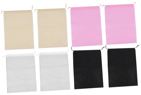 LIFKOME 8 st Bärbara Skopåsar i Non-woven Material och Andningsbara för Praktisk Förvaring Kläder och Reseaccessoarer Idealiska för Organiserad Packning och Vardagsbruk