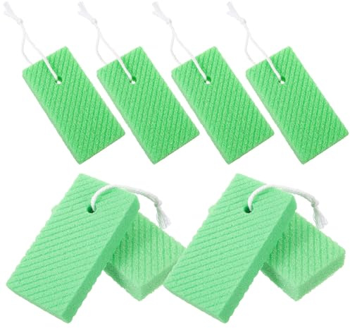 HAMPPLIES Pietra Pomice per Piedi 8pezzi Esfoliante per Calli Rimozione della Pelle Morta per Piedi Colore Casuale