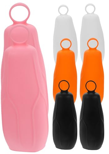 Copribottiglie da Viaggio in Silicone Elastico, 8 Pezzi | Flaconi Shampoo e Doccia, Leggero e Pratico, Design Semplice e Creativo