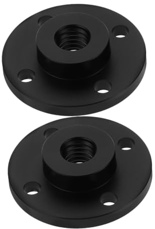 PAMINGONO Mikrofonständer mit Gewindeflansch 2 Stück aus Aluminiumlegierung Schwanenhals Universelle Mikrofonhalterung Einfach zu Tragen Geeignet für Outdoor und Teetabletts