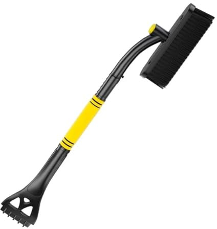 Herramienta quitanieves for Coche Familiar, Cepillo descongelante, Pala deshieladora Multiusos 3 en 1
