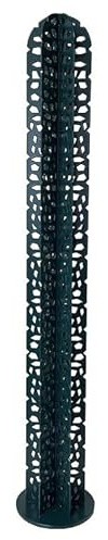 t1t, Cactus Décoratif Droit, 80 cm, Motif Ajouré, Style Déco Extérieur, Vert Équinoxe, Acier, 13.5x80x13.5 cm, pour Jardin, Terrasse, Bureau, Intérieur et Extérieur