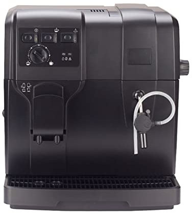 FAMYNGL Machine à Café Expresso Italienne Broyeur Grain Automatique 19 Bar 1.5L Intelligente Appareil à Pression pour Moudre Le Lait Grains Commerciale Et La Restaurant Occidental 12 Tasses,Noir