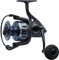 PENN Combat III Angelrolle Spinnrollen Meeresangeln Vielseitige Meeresangeln Rolle für Boot Kajak Ufer Spinning Jiggen Surfen und Allround-Einsatz Unisex Schwarz Blau 6000