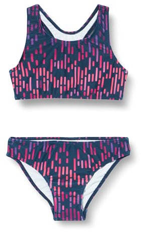 Playshoes Traje de baño de bikini con protección UV para niña, Por todas partes, 3-4 Años