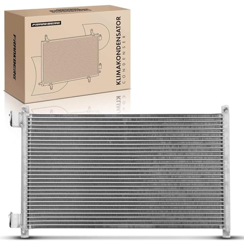 Frankberg Radiatore climatizzatore Condensatore climatizzatore Compatibile con Punto Furgone/Compatto 188 1.9 JTD Punto 188 1.9 JTD Punto 188 1.9 JTD 80 Punto 188 1.8 130 HGT Replace# 46524500