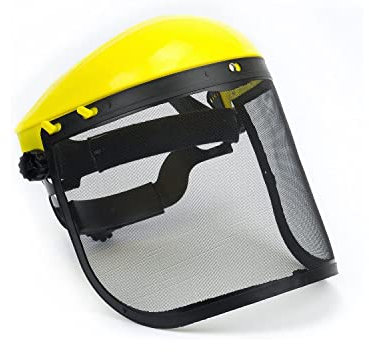 CRISCUOLO Brico Store Visiera Protettiva, Visiera Decespugliatore, Maschera Protettiva Decespugliatore, (Rete Pieghevole)