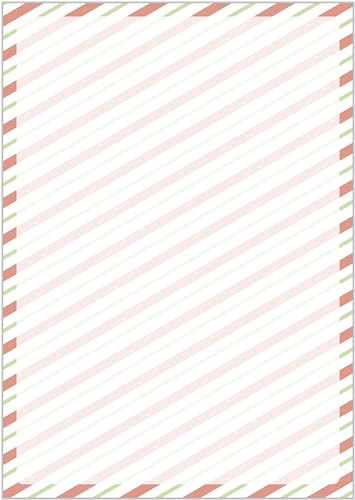 Briefpapier Wichtel DIN A4 - Papier Weihnachten - 20 Blatt - Motiv Nr. 063 | 160g/m²