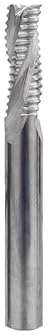 WZFC Schrupp-Schaftfräser, 3-schneidiger HSS-Schaftfräser, CNC-Maschinenfräser, Fräser,4xD4x22x45L