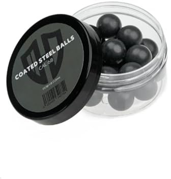 Z-RAM 20 x Coated Steel Balls 10.5g Extremely Hard HDR68 HDS68 HDX 68 HDB 68 Cal.68 Black
