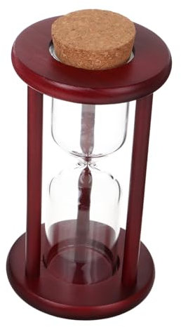 Ciieeo Sanduhr Leere Befüllbare Holz DIY-Sanduhr Nachfüllbar Sandtimer Für Lernen Kochen Spielen Einfach Zu Basteln Und Einzusetzen