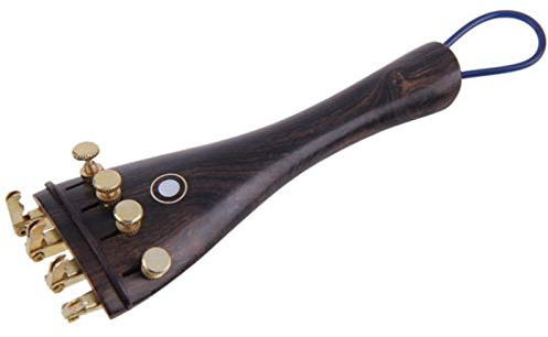 melairo Ebenholz 4/4 Violine Geige Saitenhalter