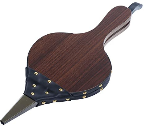 VDLLQYN, Soufflet de cheminée – Souffleur de cheminée manuel en bois, outils for foyer, 15,7 x 6,9 pouces, cadeau de pendaison de crémaillère for barbecue en plein air,Ventilateurs de cheminée