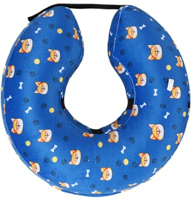 Imbuto gonfiabile per cani – Anello ad aria morbida per la prevenzione delle perdite per cani – Collare ricreativo per la cura delle ferite prevenzione delle perdite, recupero castrazione visita