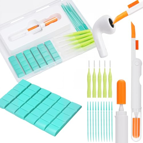 Kit de nettoyage multifonction pour téléphone portable AirPods iPad Accessoires iPhone Bouchons d'oreilles Clavier Prise de charge Gadgets techniques