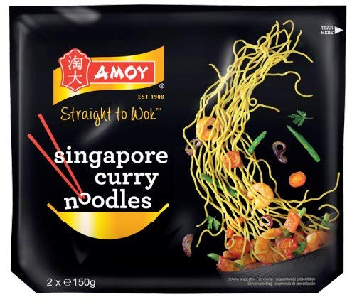 Amoy Straight To Wok Singapur Nudeln 300 g