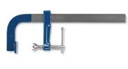 AUSONIA - 47644 TORNITO DE APRIETE TORNILLO DE BANCO SARGENTO DE CARPINTERO DE 50 CM SECCIÓN DE 35 X 7 CON VARA DE ACERO AL SILICIO MANGANESO, TORNILLO DE ACCIONAMIENTO GALVANIZADO Y PLACA INCLINABLE
