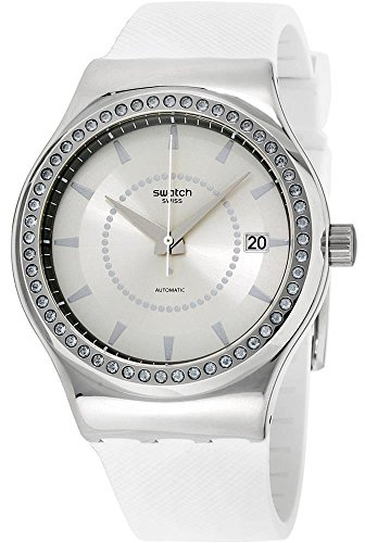 Swatch Unisex ErwachseneArmbanduhr Analog Automatik Gummi YIS406