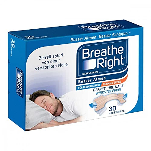Besser Atmen Breathe Right Nasenstrips Beige 30 stk