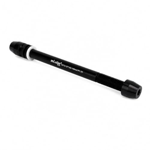Fahrradtrainer-Achsenwelle adapter steckachse tacx rollentrainer Aluminiumlegierung, Mechanischer Widerstand, Schwarz adapter steckachse tacx rollentrainer Accessoires pour home trainers