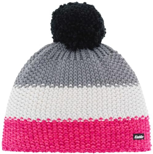 Eisbär Star Pompon Kids PINKMELIERT-White-GRAUMELE