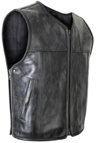 MDM Hombre moto camuflaje piel piel