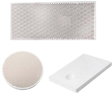 SKYPRO 3Pcs Welding Casting Kit, Soldering Honeycomb Ceramic Soldering Board Jewelry Making Tools, Insulating Fire Bricks for Jewelry Soldering Casting