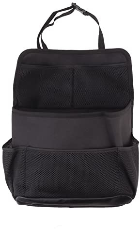 Auto-Rücksitz-Organizer, Sitztasche mit Großer Kapazität, Mehrere Taschen, Universelle Kunstledertasche, Hängende Auto-Rücksitz-Aufbewahrungsbox für Flaschen, Tablets, Snacks