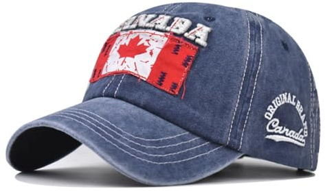 Herren Baseball Caps Washing Canada Stickerei Klassische Baumwolle Outdoor Cap Unisex Baseballmützen Papa LKW Fahrer Hut