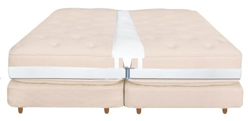 Connecteur de matelas de lit, support de matelas double pont, connecteur de matelas de pont de lit, kit de conversion de 2 connecteurs pour matelas simple, connecteur réglable pour