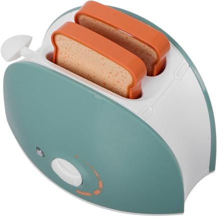 MUSISALY Machine À Pain Joujou pour Garçon Et Filles Griller Pain Mini Faire Semblant Rôle De Simulation pour Tout-Petit