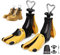 2 Piezas Horma Zapatos Hombre Mujer-Ensanchador de Zapatos Ajustable 4 Direcciones Estirador de Zapatos Ancho Longitud Regulables para Zapatos Demasiado Estrechos Todas las Tallas(Amarillo, 36-41)