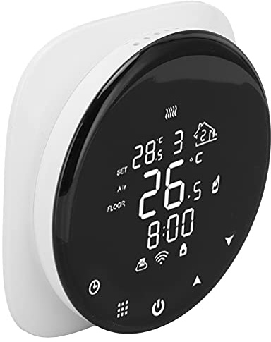 Thermostat WiFi 16A pour Le Gaz de Chauffage du Sol d'eau/du Sol électrique BO AC90? 240V Plus Facile à Distance et Contrôleur de Température Thermostat Thermostathome Contrôleur Programmable