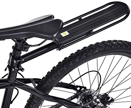 Fahrradgepäckträger Aluminium Schnellspanner Verstellbar, 10 kg | Werkzeugfreie Schnellmontage per Klemmmechanismus, 684 g Leichtbau, Gepäckträger Hinten für Mountainbike Rennrad Tourenrad