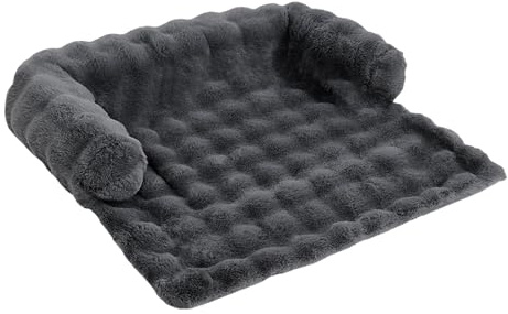 Hundehütte für Sofa | Entspannender Sofabezug für Hunde, Schutz für Möbel, waschbar, abnehmbare Matte, tägliche Erholung, Entspannung, Innen, Nachtschlaf, Schlafzimmer, Wohnzimmer