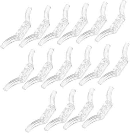 ZUNOXAZ 16pcs Blind Cord Cleat Hooks with Screws Window Curtain Rope Holders for Roller Blinds Neat Cord Organization for Bedrooms Living Rooms Offices Compact Design for Tidy Home Decor