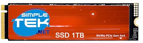 SIMPLETEK - Disco a Stato Solido SSD 1 TB M.2 NVMe PCIe Gen 4x4 2280 - Prestazioni Estreme per Gaming Compatibile con PlayStation 5