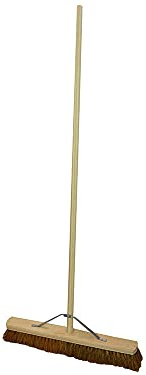 Faithfull Soft Coco Broom 24 Inch + Handle & Stay