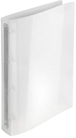 Foldersys Präsentations-Ringbuch A4 4-Ringe 25mm Rücken 40mm PP farblos transluzent
