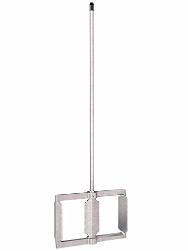 Bon 15-189 Cast Head Express Mixer 30 with 9 5/8 x 6 1/4 Paddle Drywall Mud and Material Mixing Tool
