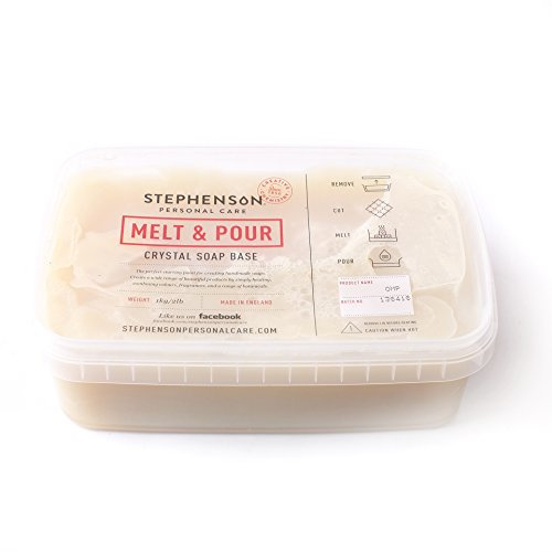 Seifenbasis Seifenherstellung Melt and Pour (Schmelzen & Gießen) Seifen Basis BIO Organisch - 1KG