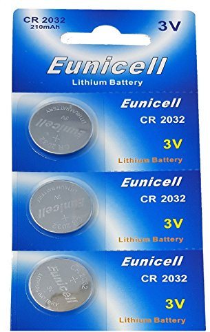 Eunicell 3 x CR2032 3 V Lithium Battery Vertrieb Deutschland
