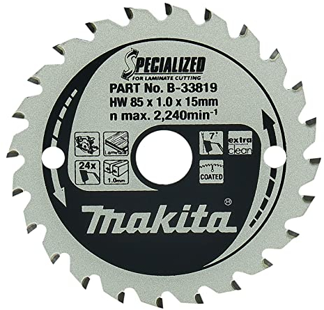 Makita Specialized Saegeblatt 85 x 15 x 24 Z, B-33819, 85 x 15mm