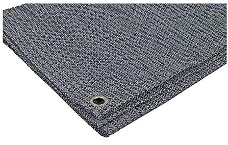 Leisurewize Supreme Breathable 2.5 x 5.5m Charcoal/Grey Caravan Awning Carpet Tent Groundsheet