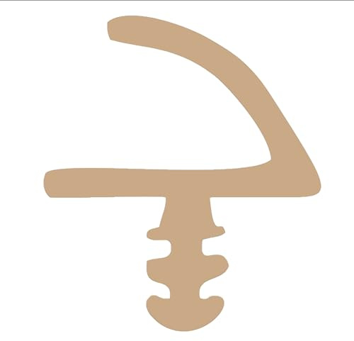 Türdichtung Zimmertürdichtung R-915-A beige Tür Zargendichtung Haustür 5 Meter