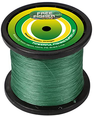 LSHEL 4-Fach geflochtene Angelschnur 1000m